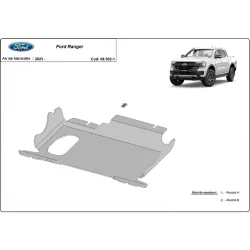 Stalowa osłona silnika Ford Ranger (2023-2025)